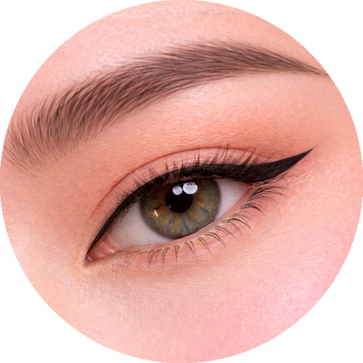 Downturned Eye Shape